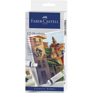 Faber-Castell Olieverf 12 tubes a 9ml (FC-379512)