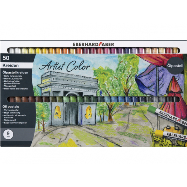 Eberhard Faber Oliepastelkrijt (50 pcs) (EF-522050)