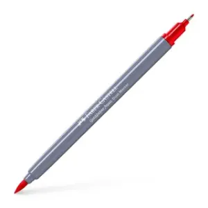 Faber-Castell Goldfaber Duo aquarelmarker 121 geraniumrood fel (FC-164621)