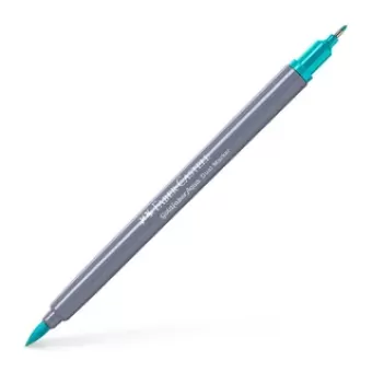 Faber-Castell Goldfaber Duo aquarelmarker 356 licht kobalt groen (FC-164656)