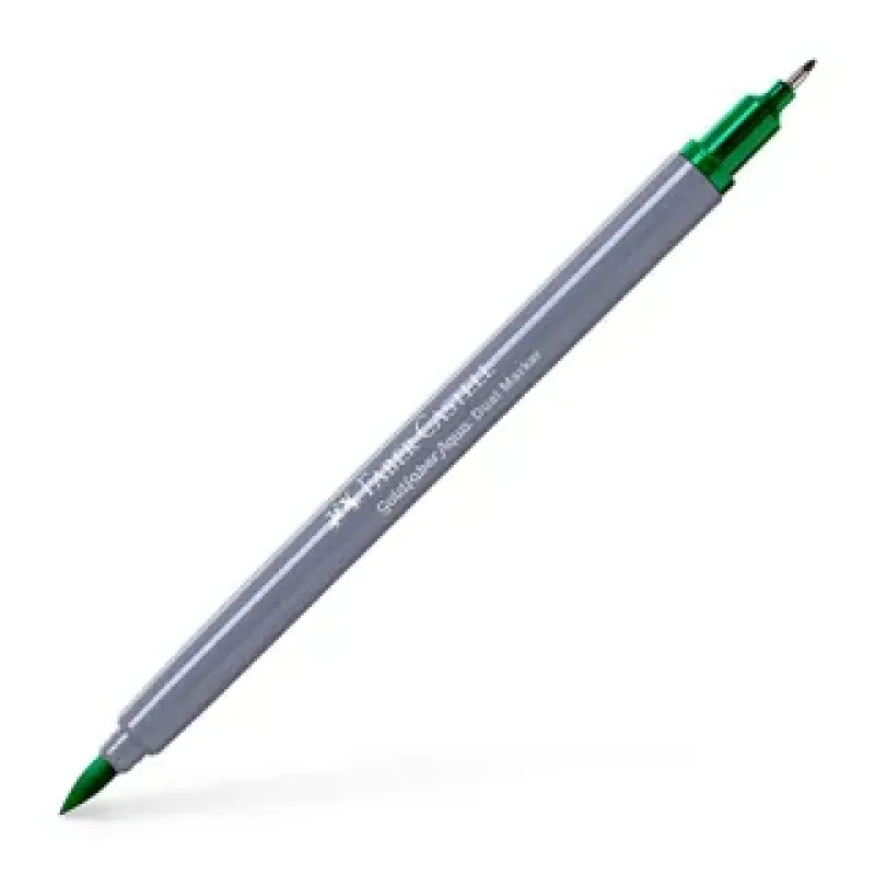 Faber-Castell Goldfaber Duo aquarelmarker 163 smaragdgroen (FC-164663)