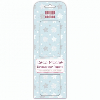 First Edition FSC Deco Mache Frozen Stars (FEDEC212X16)