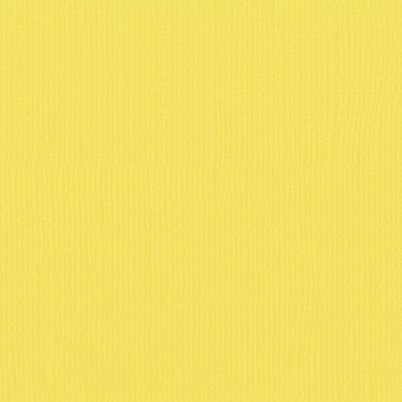 Florence  Cardstock texture 30,5x30,5cm Lemon Yellow (2928-005)
