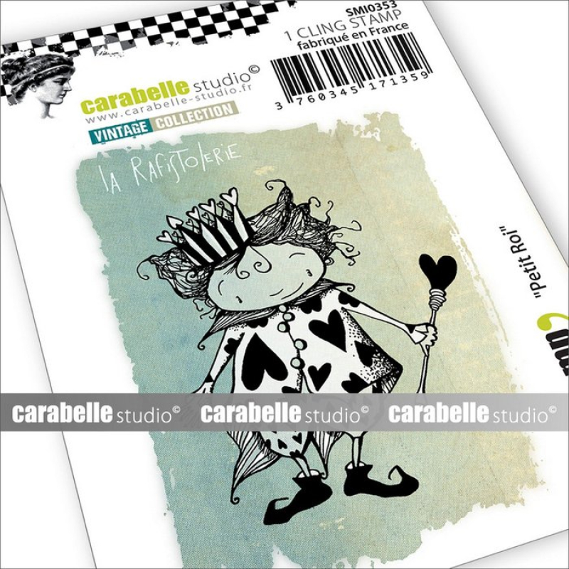 Carabelle Studio • Cling Stempel Mini Petit Roi (SMI0353)