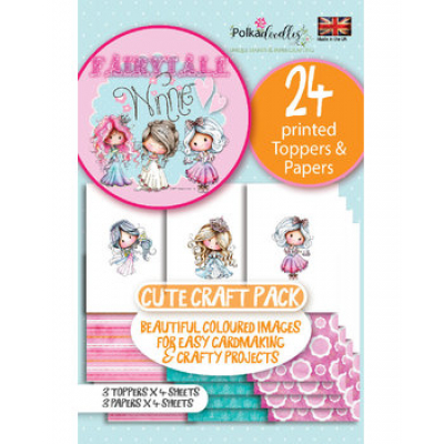Polkadoodles Winnie Fairytale 1 Topper Pack (PD7925)