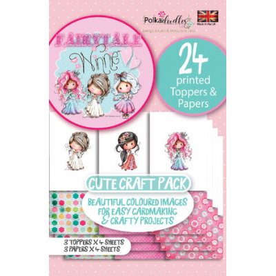 Polkadoodles Winnie Fairytale 2 Topper Pack (PD7926)