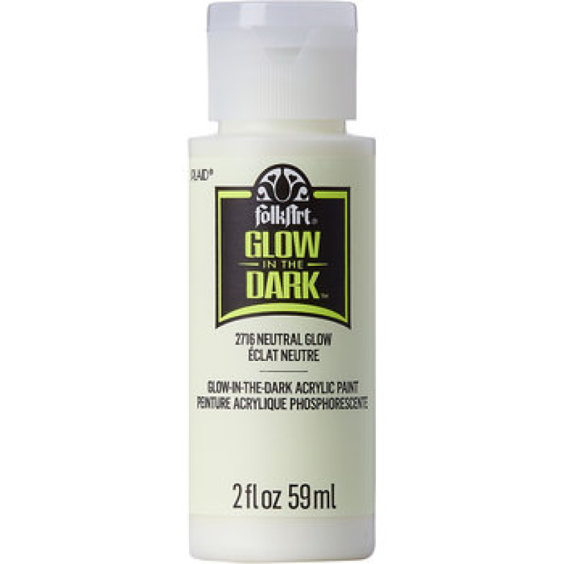 Folkart Glow-In-The-Dark Neutral Glow 2 fl oz (2716) (28995027161)