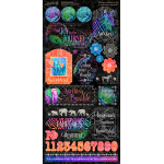Graphic 45 Kaleidoscope Stickers (4501860)