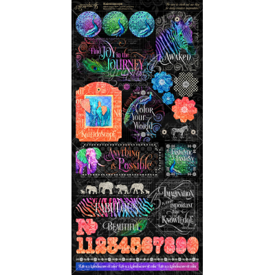 Graphic 45 Kaleidoscope Stickers (4501860)