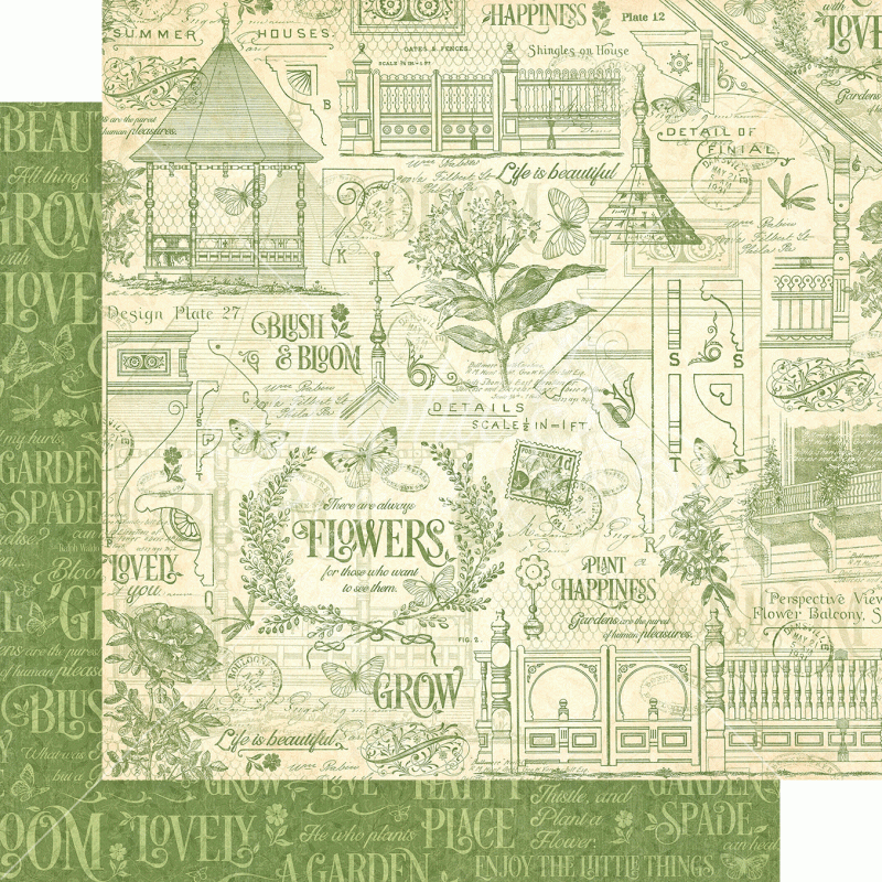 Graphic 45 Bloom Collection - Plant Happiness (1 stuks) (4501865)