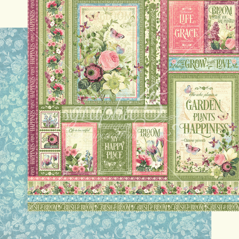 Graphic 45 Bloom Collection - Grow with Love (1 stuks) (4501868)
