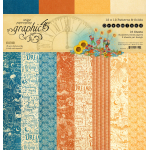 Graphic 45 Dreamland 12x12 Inch Patterns & Solids Paper Pad (4501932)