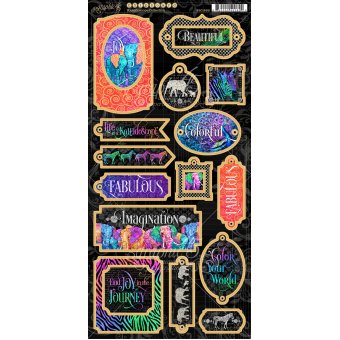 Graphic 45 Kaleidoscope Chipboard (4501859)