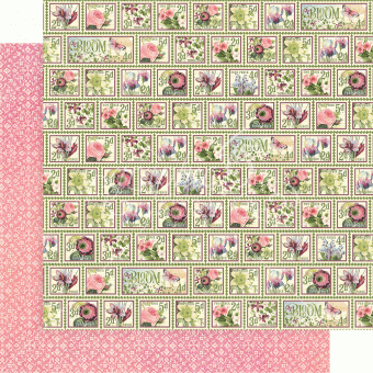Graphic 45 Bloom Collection - Petal Postage 1 stuks) (4501869)
