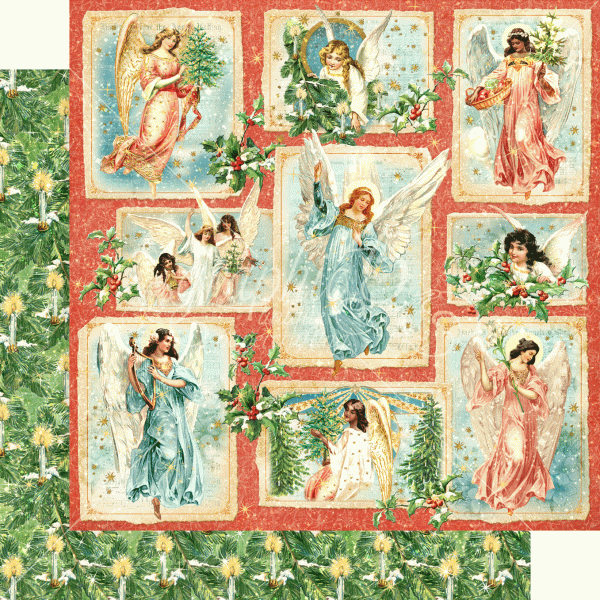 Graphic 45 Joy to the World - Radiant Beams (losse bladen) (4501905)