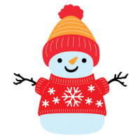 Gemini Mr Snowman Double-Sided Die (GEM-DSD-ELE-MRS)