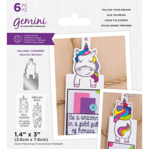 Gemini Follow Your Dreams Stamp & Die (GEM-STD-FODRE)
