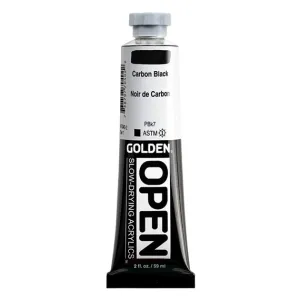 Golden OPEN Acrylverf Koolzwart 59 ml (0007040-2)