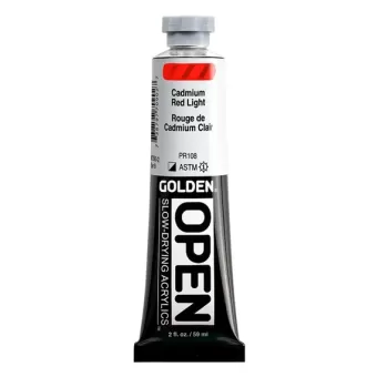 Golden OPEN Acrylverf Cadmiumrood Licht 59 ml (0007090-2)