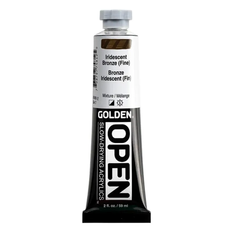 Golden OPEN Acrylverf Iriserend brons (Fijn) 59 ml (0007481-2)