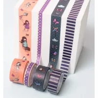 Gorjuss Washi Tape The Arrival & Don't Fly Away  (GOR-ES-WASH11)