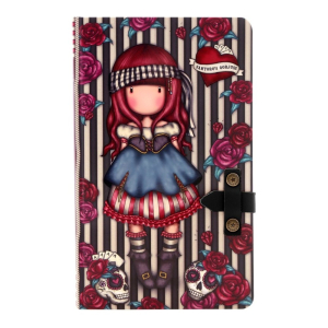 Gorjuss Journal Large w/ PU Strap Mary Rose (400GJ09)