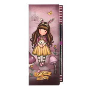 Gorjuss Memo Set w/ Pen Just One Second (1140GJ02) ( 1140GJ02)