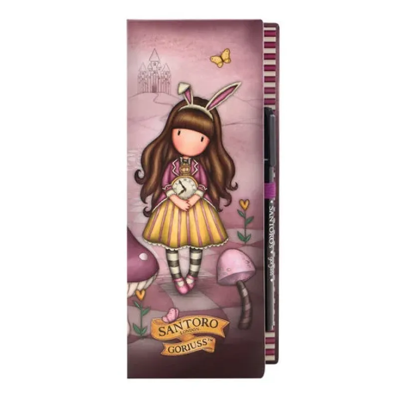 Gorjuss Memo Set w/ Pen Just One Second (1140GJ02) ( 1140GJ02)