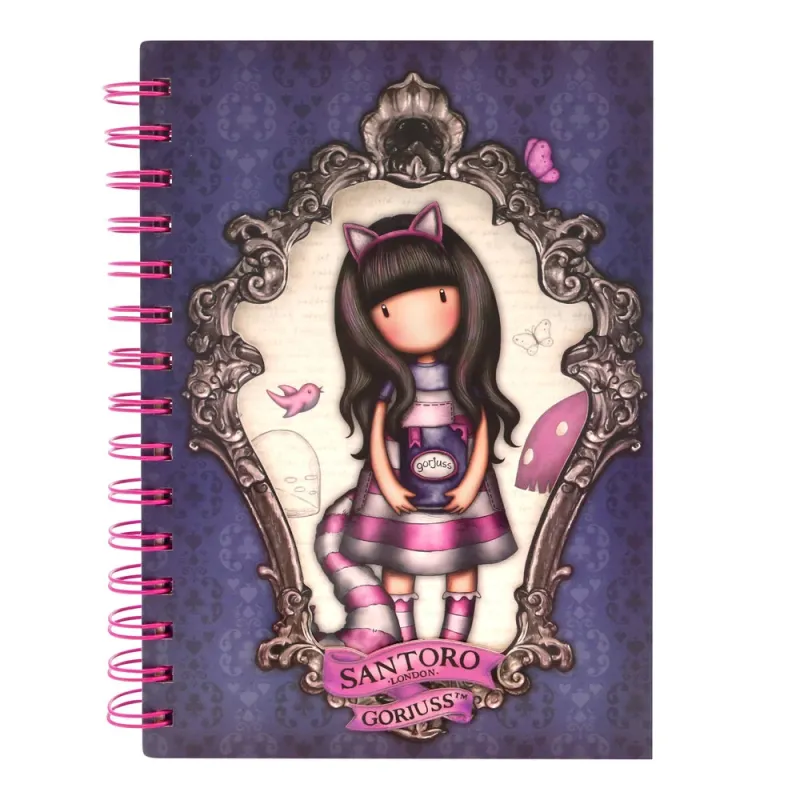 Gorjuss Notebook Cameo Cheshire Cat (1144GJ01)