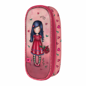 Gorjuss Pencil Case Zip Around Love Grows (384GJ16)