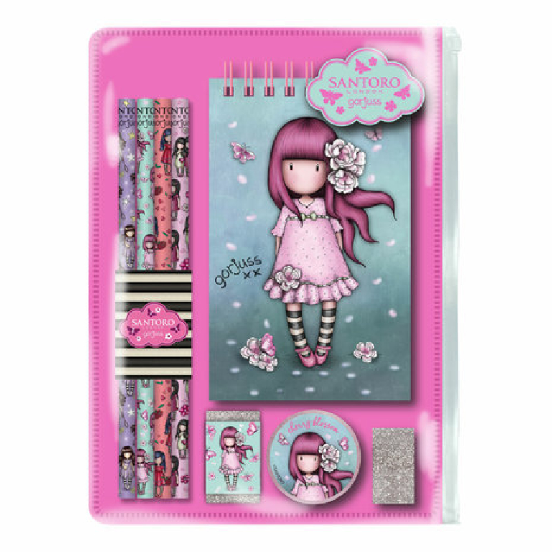 Gorjuss Stationery Set Cherry Blossom (1038GJ02) ( 1038GJ02)