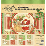 Graphic 45 Twas The Night Before Christmas 12x12 Inch Paper pad (4500996)
