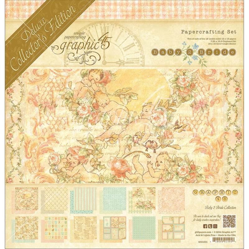 Graphic 45 Baby 2 Bride 12x12 Inch Deluxe Collector's Edition (4501001)
