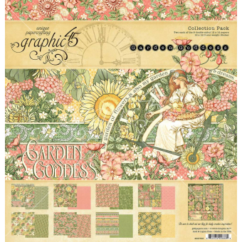 Graphic 45 Garden Goddess 12x12 Inch Collection Pack (4501753) End of life