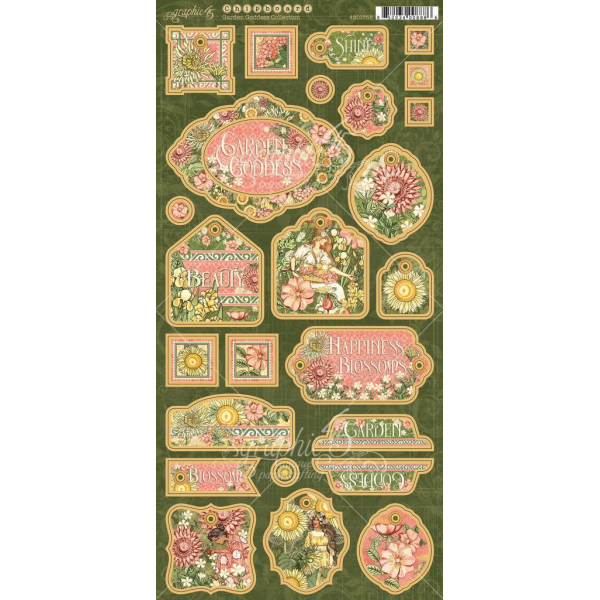 Graphic 45 Garden Goddess Chipboard (4501755)