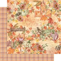 Graphic 45 Hello Pumpkin 12x12 Inch Collection Pack with Stickers (4502717)