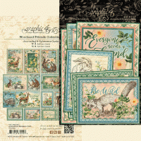 Graphic 45 Woodland Friends Ephemera & Journaling Cards (4502139)