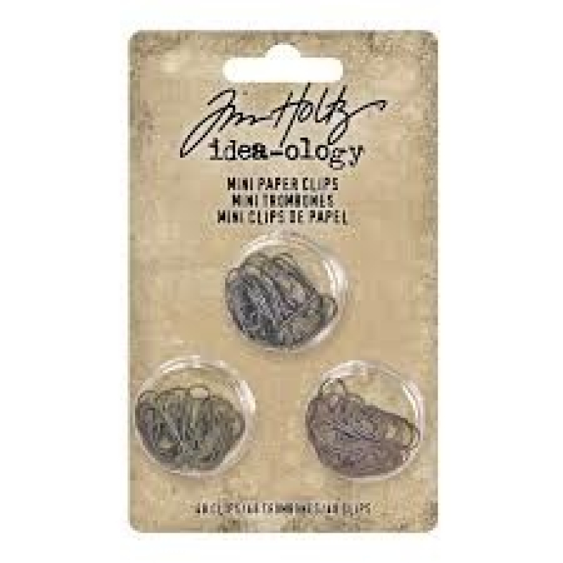Tim Holtz Idea-ology  Mini Paper Clips (48pcs) (TH92791)