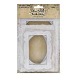 Tim Holtz Idea-ology Baseboard Frames Lace (6pcs) (TH93786)