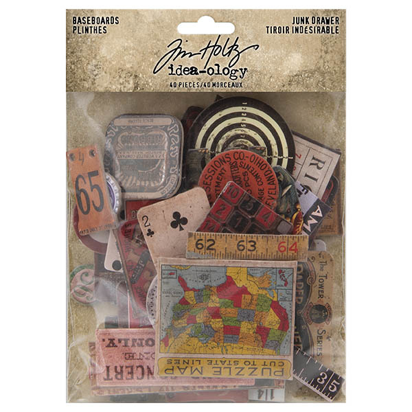 Tim Holtz Idea-ology  Junk Drawer Baseboards (TH94044)
