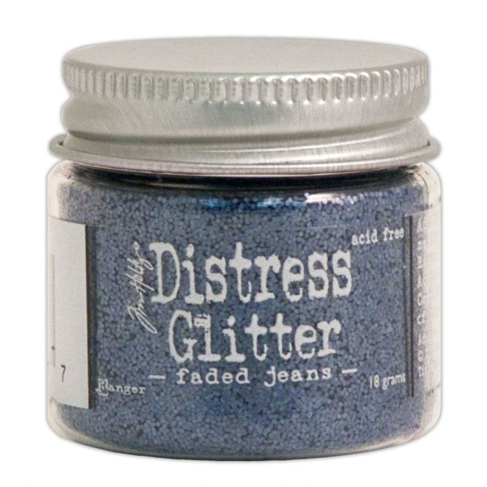 Tim Holtz Ranger Distress glitter Faded jeans (TDG39167)