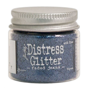 Tim Holtz Ranger Distress glitter Faded jeans (TDG39167)