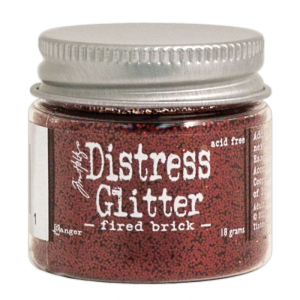 Tim Holtz Ranger Distress glitter Fired brick (TDG39181)