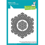 Lawn Fawn Magic Iris Snowflake Add-On Dies (LF2697)