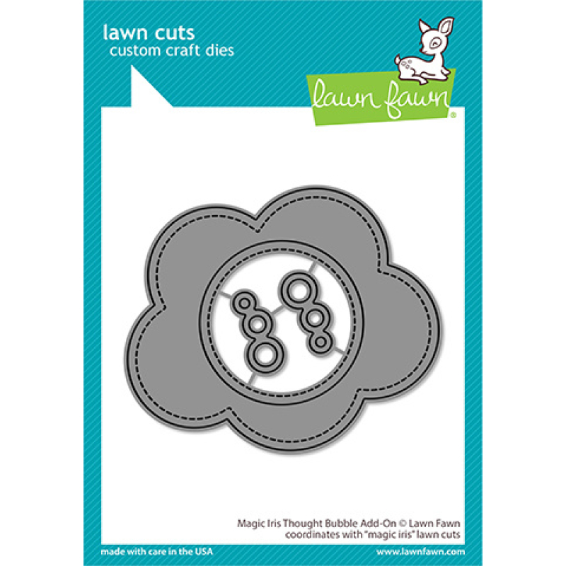 Lawn Fawn Magic Iris Thought Bubble Add-on Dies (LF2573) ( LF2573)