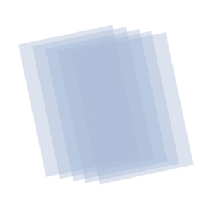 QBIX Plastic A4 Mylar 10 Sheet – Transparant 0.3 mm dikte (Mylar-3mm)