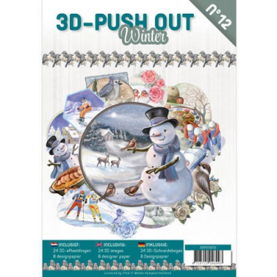 Push Out Book Winter (boek/3DPO10012)