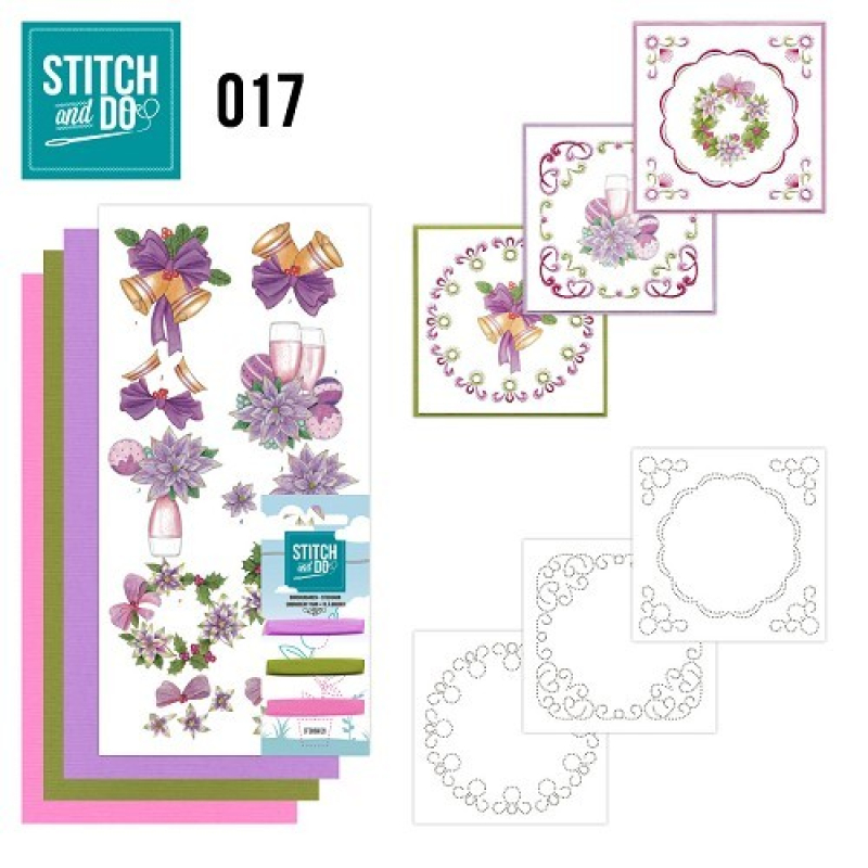 Stitch & Do Borduurpakketje  17 - Christmas (STDO017)