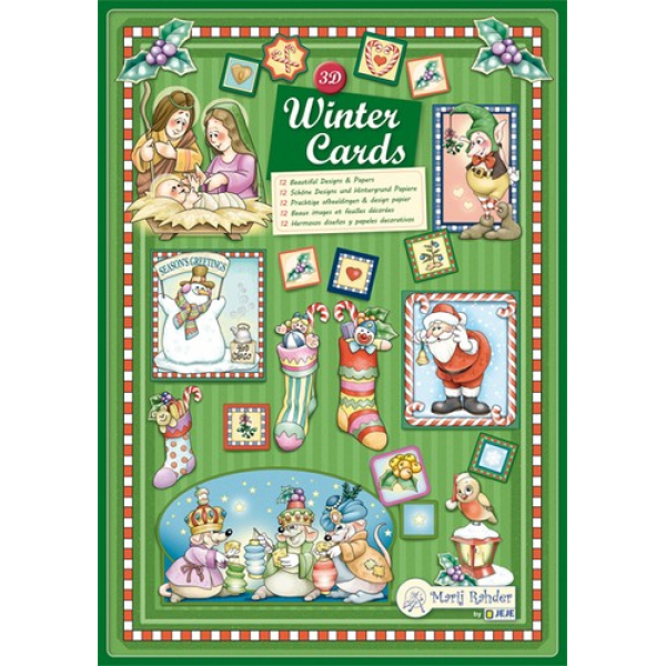 Marij Rahder - Boek - 3D Winter Cards - (9.0001)