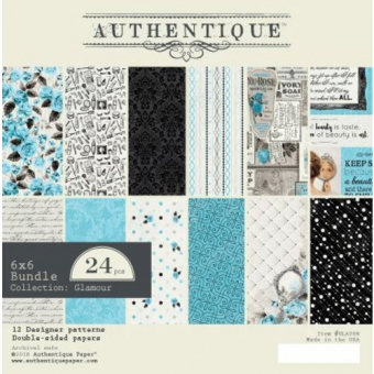 Authentique Glamour 12x12 inch Paper Pad (GLA010)